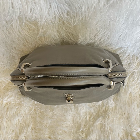 SOLD❗️ Marc Jacobs Paradise Rio Satchel Made in Italy Gray Moto Lambskin Leather - Picture 7 of 12